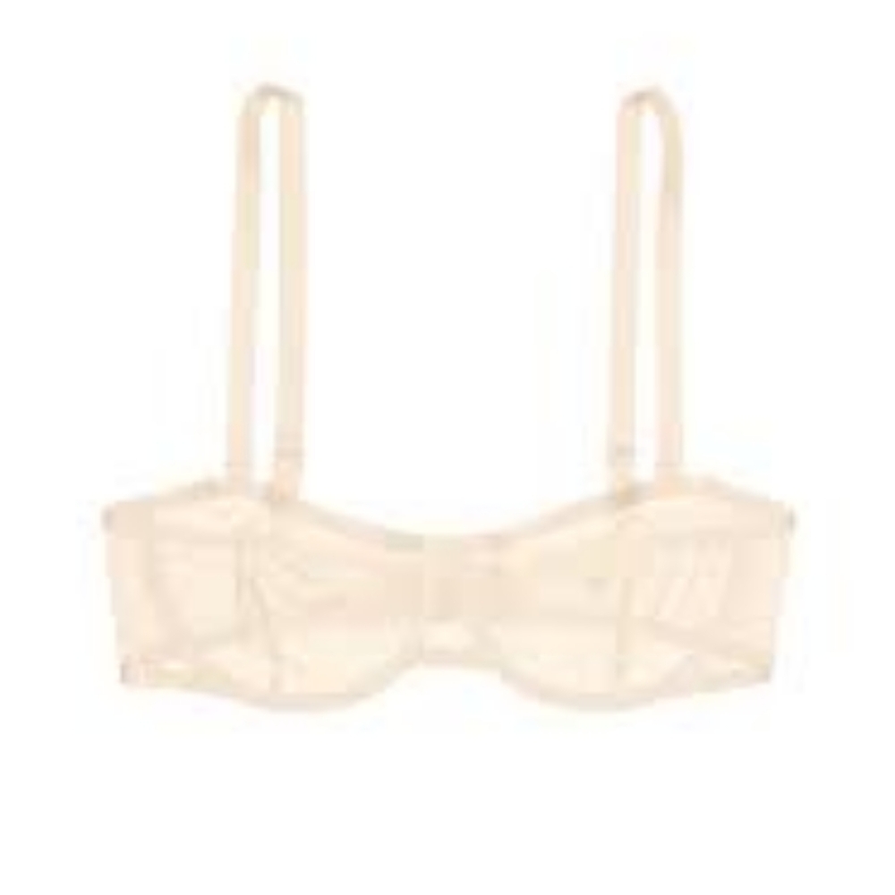 CUUP The Balconette Mesh Bra.  Sea salt 38B.